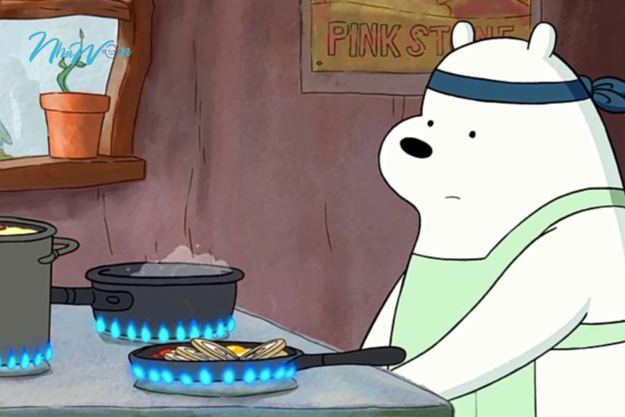 66+ Tranh tô màu We Bare Bears sinh động dành cho các bé