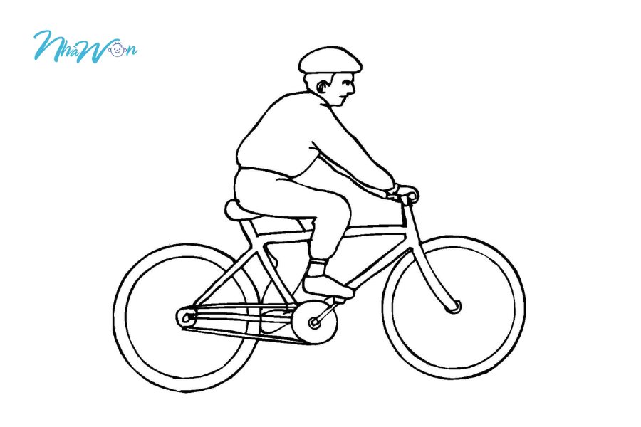 Khám phá thế giới sáng tạo qua bộ tranh tô màu xe đạp cho bé