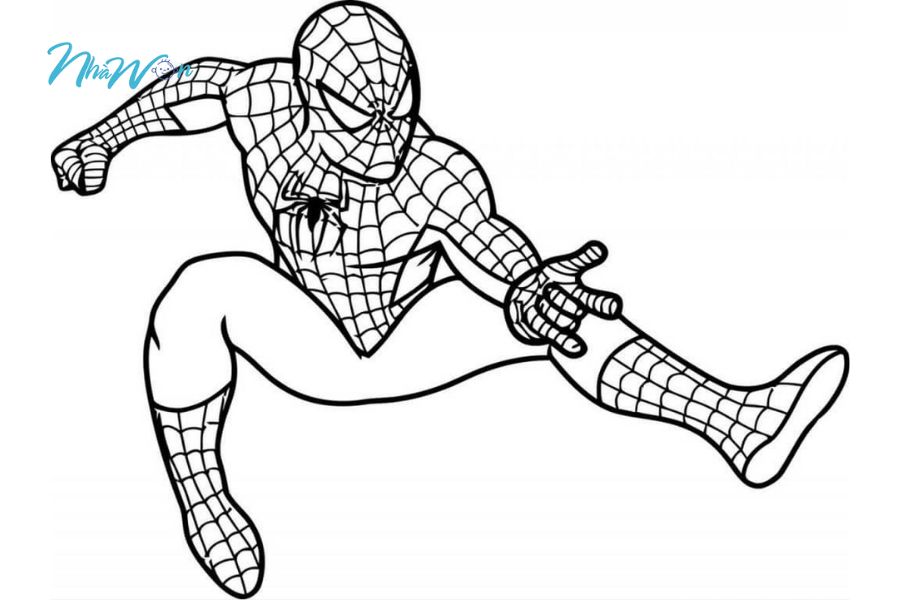 Bộ tranh tô màu siêu nhân iron man