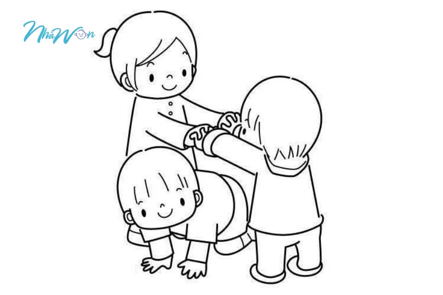 Tranh tô màu 4 tuổi